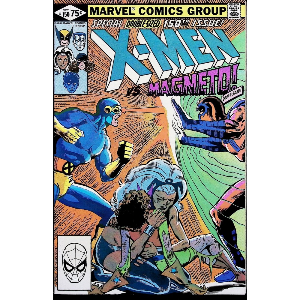 Uncanny X-Men #150 vs Magneto Origin Wolverine Claremont Marvel Comic Book 1981